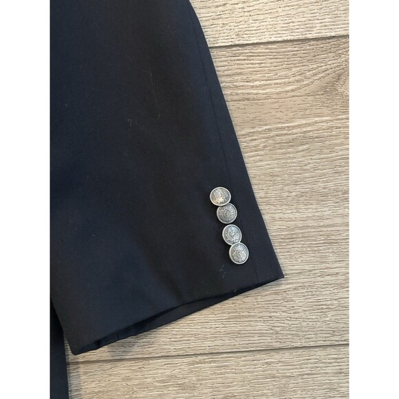 Michael Kors Suit Jacket Blazer Mens 50R Black 2 Button Wool - Picture 3 of 9